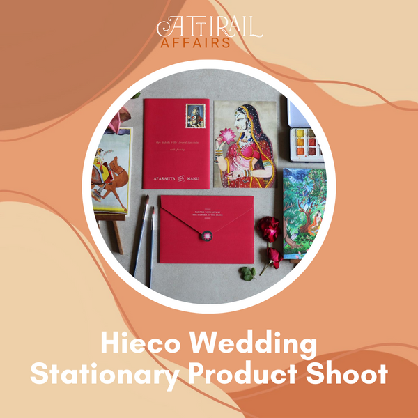 Hieco Wedding Stationary Product Shoot