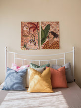 Load image into Gallery viewer, Girl In The Green Boots Tapestry