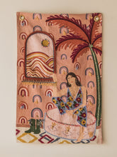 Load image into Gallery viewer, Girl In The Green Boots Tapestry