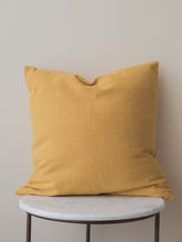 Load image into Gallery viewer, Mustard Fields Solid Cushion Cover