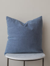 Load image into Gallery viewer, Serene Blue Solid Cushion Cover