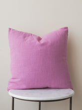 Load image into Gallery viewer, Whimsical Pink  Solid Cushion Cover