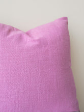 Load image into Gallery viewer, Whimsical Pink  Solid Cushion Cover