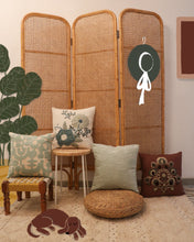 Load image into Gallery viewer, Attirail Bohemian Embroidery Boho Blooms Cushion Wildflower