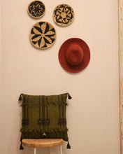 Load image into Gallery viewer, Attirail Bohemian Good Vibes Cushion Green