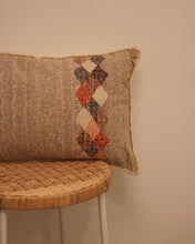 Load image into Gallery viewer, Attirail Bohemian Lumbar Cushion Argyle