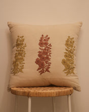 Load image into Gallery viewer, Attirail Bohemian Fleur Embroidered Cushion Flower Floral