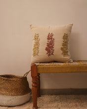 Load image into Gallery viewer, Attirail Bohemian Fleur Embroidered Cushion Flower Floral