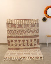 Load image into Gallery viewer, Attirail Bohemian Handloom Marrakesh Floor Rug Mediterranean Black & White