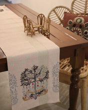 Load image into Gallery viewer, Attirail Bohemian Willow Tree Embroidered Table Runner
