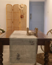 Load image into Gallery viewer, Attirail Bohemian Olive Branch Table Runner