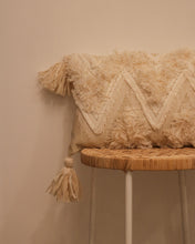Load image into Gallery viewer, Attirail Bohemian Lumbar Cushion Fringe Benefits