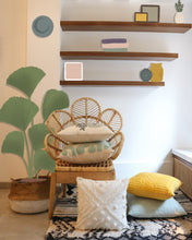 Load image into Gallery viewer,  Attirail Bohemian Boho Blanche White Cushion