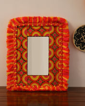 Load image into Gallery viewer, Attirail Bohemian Wall Decor Mirror Boho Fiery Muse Rectangle Mirror