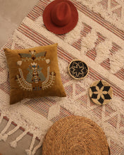 Load image into Gallery viewer, Attirail Bohemian Handloom Marrakesh Floor Rug Mediterranean Black & White