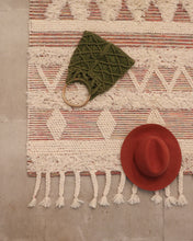 Load image into Gallery viewer, Attirail Bohemian Handloom Marrakesh Floor Rug Mediterranean Black & White