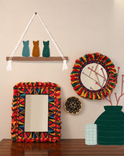 Load image into Gallery viewer, Attirail Bohemian Wall Decor Mirror Boho Vivid Muse Rectangle Mirror