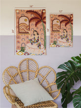 Load image into Gallery viewer, Girl In The Green Boots Tapestry