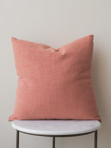 Burnt Rust Solid Cushion Cover