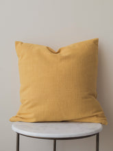 Load image into Gallery viewer, Mustard Fields Solid Cushion Cover
