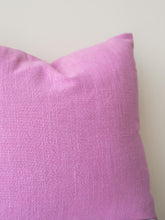 Load image into Gallery viewer, Whimsical Pink  Solid Cushion Cover
