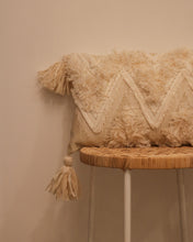 Load image into Gallery viewer, Attirail Bohemian Lumbar Cushion Fringe Benefits
