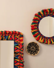 Load image into Gallery viewer, Attirail Bohemian Wall Decor Mirror Boho Vivid Muse Rectangle Mirror
